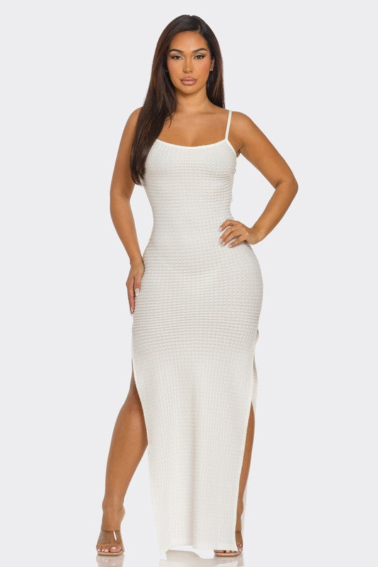 Maxi mermaid dress.