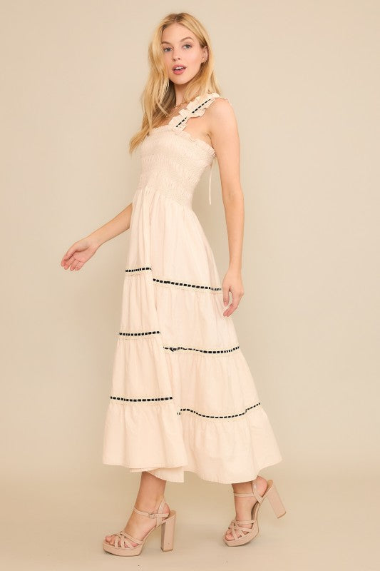Midi summer dress.