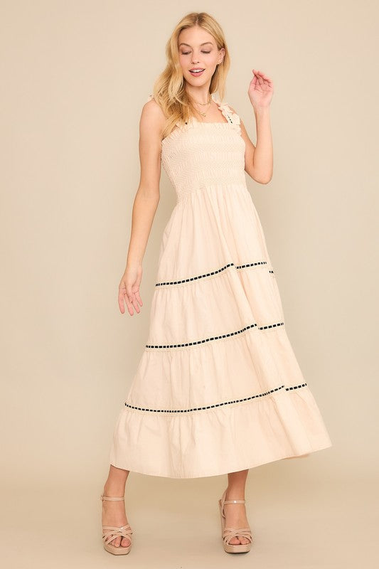 Midi summer dress.