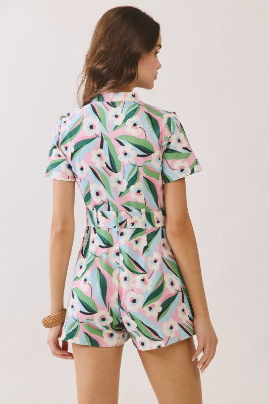 Romper Floral print