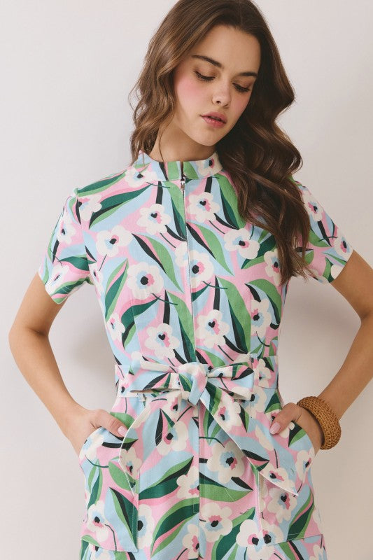 Romper Floral print