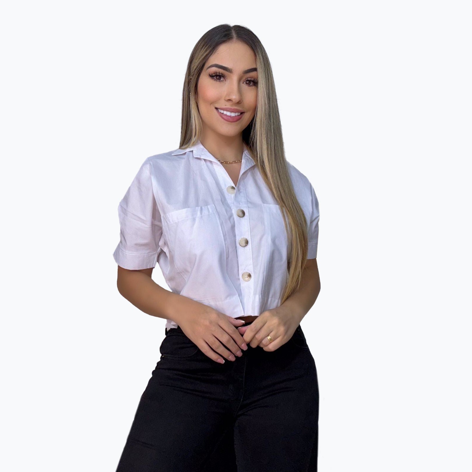 BLUSA MG BLANCA