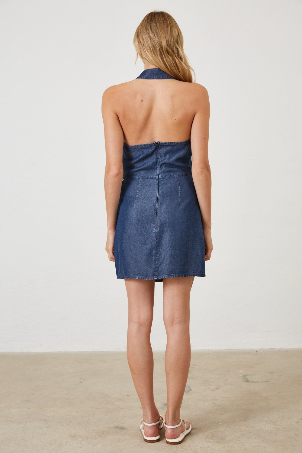 Denim Modern Mini Dress