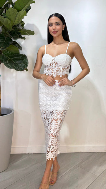 Pure Glam Skirt Set